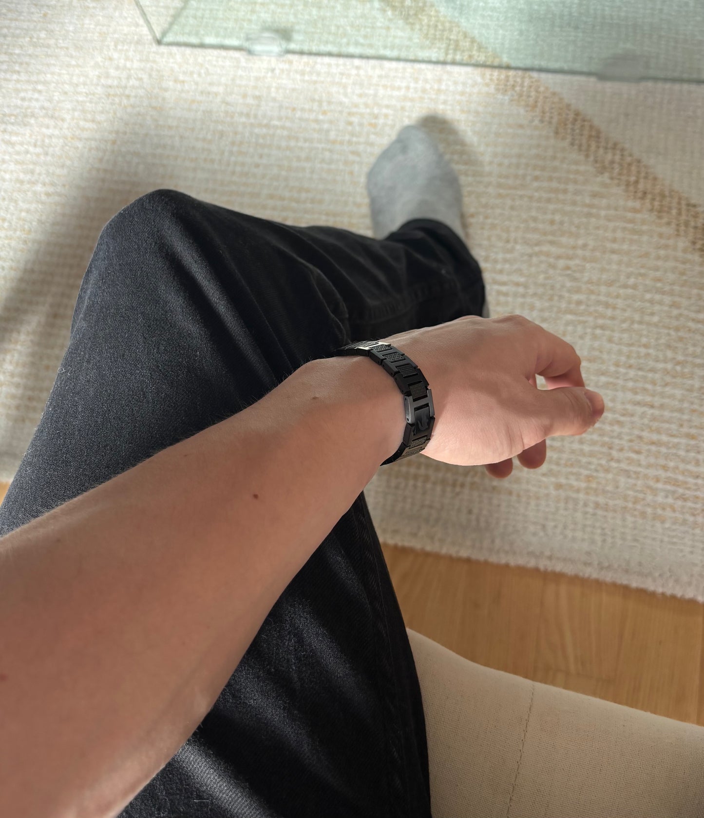 Lacoste Stainless Steel Bracelet – Luxury Minimalist Men’s Jewelry