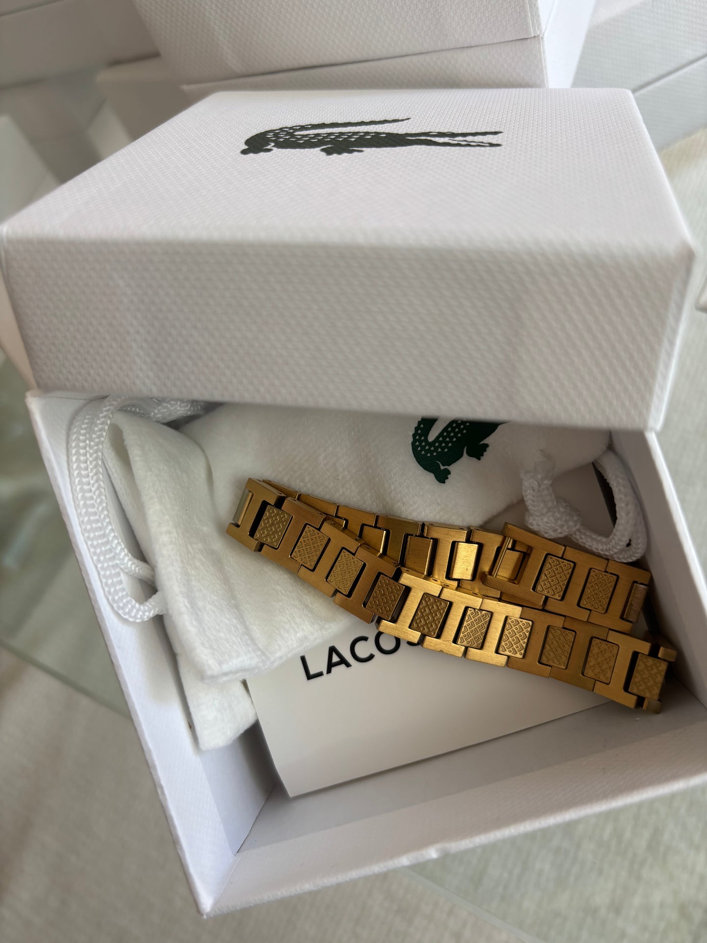 Lacoste Stainless Steel Bracelet – Luxury Minimalist Men’s Jewelry
