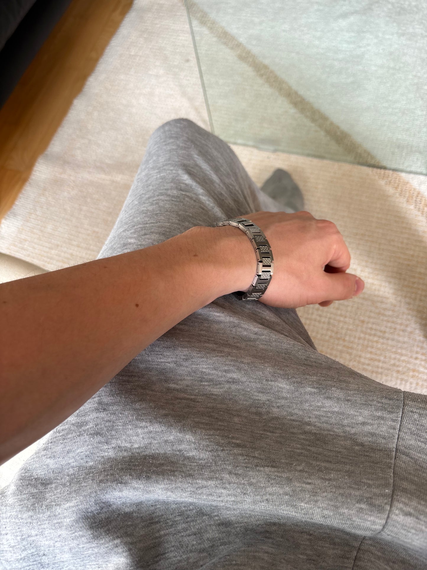 Lacoste Stainless Steel Bracelet – Luxury Minimalist Men’s Jewelry